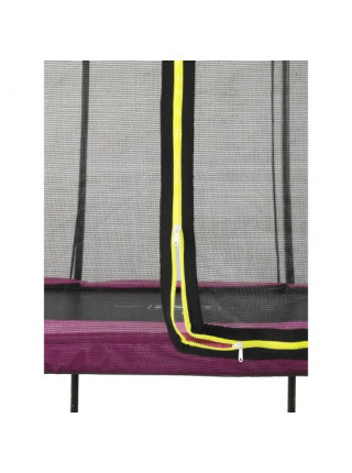 Батут EXIT Silhouette прямокутний 214x305 рожевий